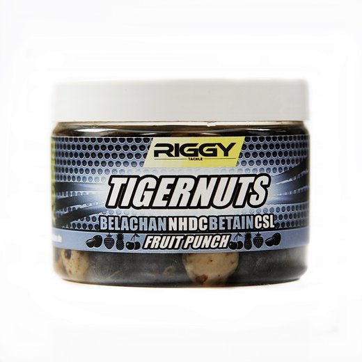 RIGGY TACKLE TIGERNUTS - black & white 150 ml