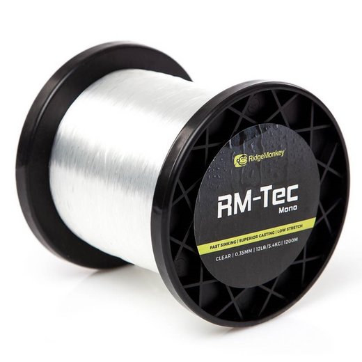 RIDGEMONKEY Tec-Mono 12lb/0,35mm clear 1200m